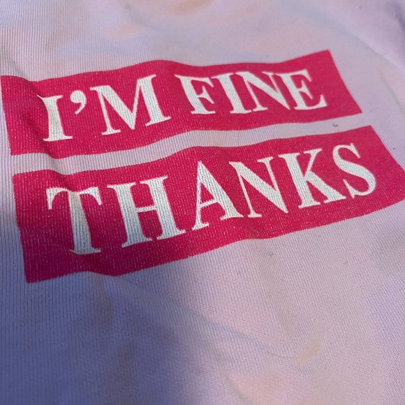 Im fine thanks sweater - Picture 2 of 7